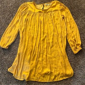 Urban Outfitters Kimchi Blue Yellow Boho Dress